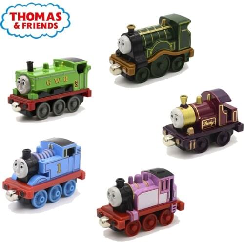 1:43 Thomas And Friends Alloy Magnetic Train Track Locomotive Toy Toby Emily Petcy Duck Train Model Children Boy Educational Toy
