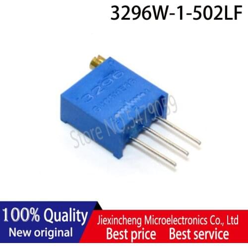 20PCS 3296W-1-502LF 3296W 502 5K Trimmer Potentiometers New original