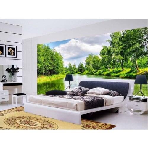 3d wallpaper mural decor Photo backdrop Landscape painting wallpaper mural painting for living room