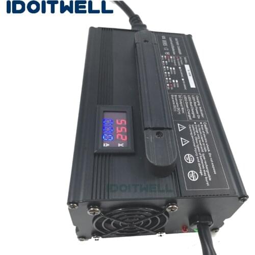 LED display Customized Automatic battery charger 12V 30A 24V 25A 36V 20A 48V 15A fast lead acid lithium lifepo4 battery charger