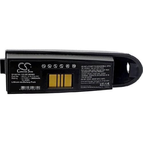 Cameron Sino 3400mAh Battery 318-014-001, AB12 for Intermec IP3, IP4