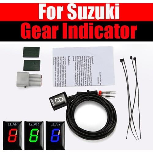 Gear Indicator Motorcycle Digital Gear Display Meter For Suzuki GSX-R1000 GSX1400 SV650 SV1000 V-Strom 650 DL650 DL1000 M109R2