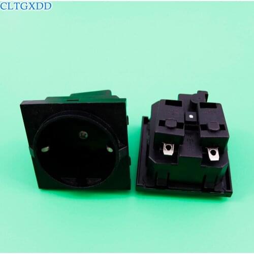Cltgxdd AC power socket AC250V/16A EU German Industrial Plug Industrial socket Plug German socket Electrical Socket
