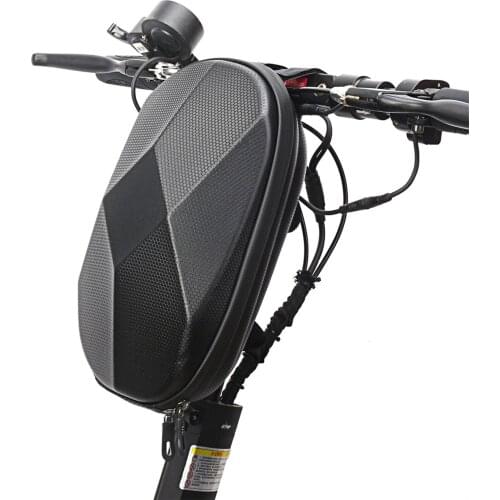 Electric Scooter Front Bag Large Capacity Hanging Bag EVA Hard Shell Gem Shape Road Bicycles Storage Bag for Scooter Balance Car