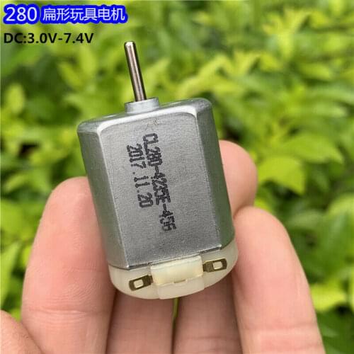 DC 3V 5V 6V 7.4V 28200RPM High Speed Strong Magnetic FK-280SA Motor DIY Toy Car