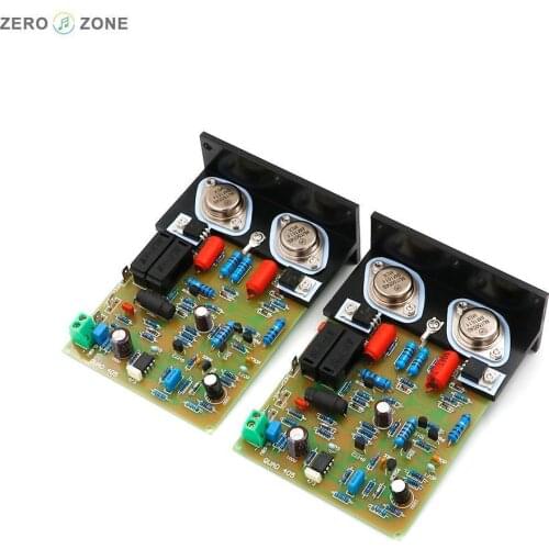 Assembeld QUAD405 CLONE Amplifier Board with MJ15024+Angle Aluminum (2CH) 100W+100W