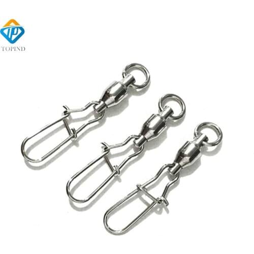 Ball bearing swivel with nice snap 9