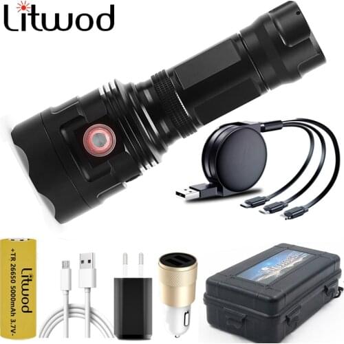 3pcs XHP90/50 Super Powerful LED Flashlight Tactical Torch USB Rechargeable Linterna Waterproof Lamp Ultra Bright Lantern 30W