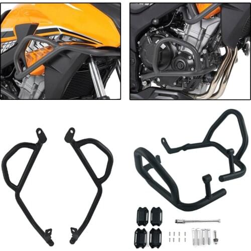 Motorcycle Engine Guard Fall Protection Crash Steel Bars Bumper Protector Fairing Accessories For Honda CB500X CB 500X 2013-2018