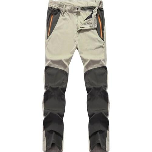 Military Cargo Pants Men Outdoor Tactical Mountain Trouser Mens Casual Waterproof Breathable Thin Pants Male Slim Fit Sportswear