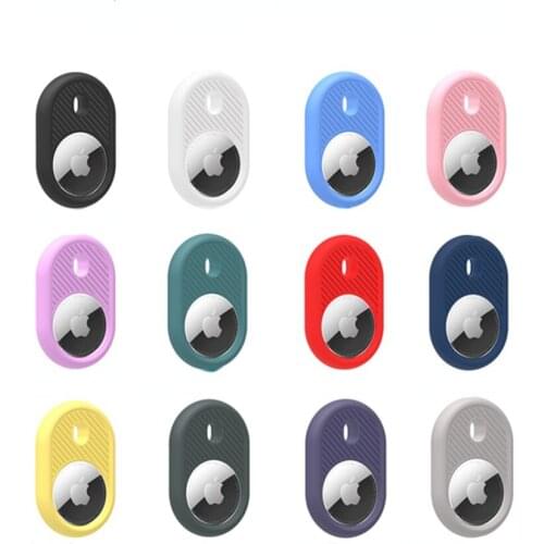 Colorful Protective Silicone Case For Apple Airtag GPS Finder Protector Cover for Air Tag Tracker Cases