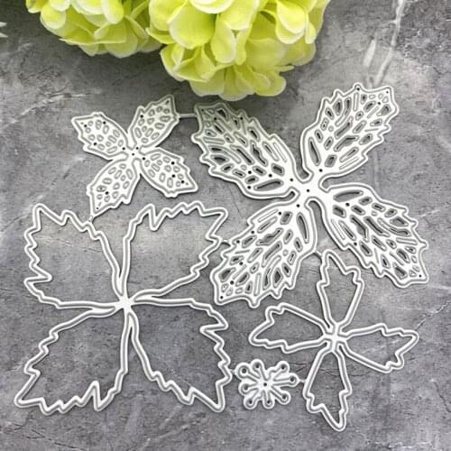 Flowers Metal Cutting Dies Stencil Scrapbooking DIY Album Stamp Paper Embossing