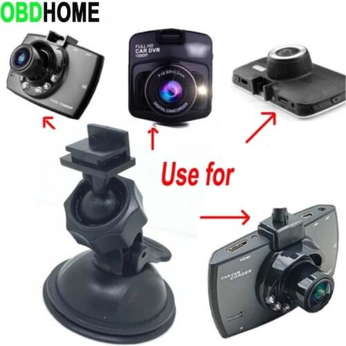 L Type Car DVR Holders Auto Navigation GPS Tachograph Sucker Mount DVR Bracket for Video Recorder Cam GT300 G30 Car Accessories