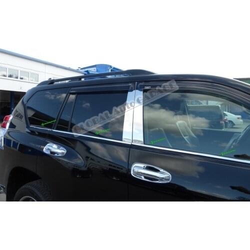 For Lexus GX 460 Chrome Window Moulding 2010-2021 Window Frame Framework Auto Accessory Diffüser Spilitter Car-styling