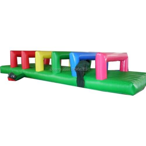 Colorful inflatable sports game inflatable jumping bed inflatable entertainment playground
