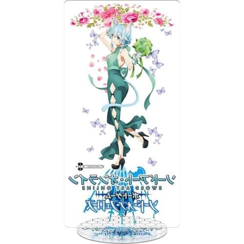 Sword Art Online Alicization Sinon Anime Toys Double Sided Action Figures Toy High Quality Anime Collection Toys 21cm