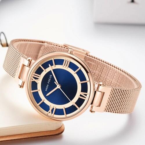 MINI FOCUS Casual Dress Watch Women Quartz Lady Watch For Woman Girls Watches Womans Womens Watches Top Luxury Brand Wristwatch
