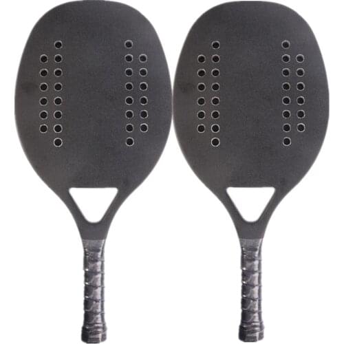 MP General Racket Face Professional Beach Tennis Racket All Carbon Beach Racket Carbon Fiber Mens and Womens Board Racket