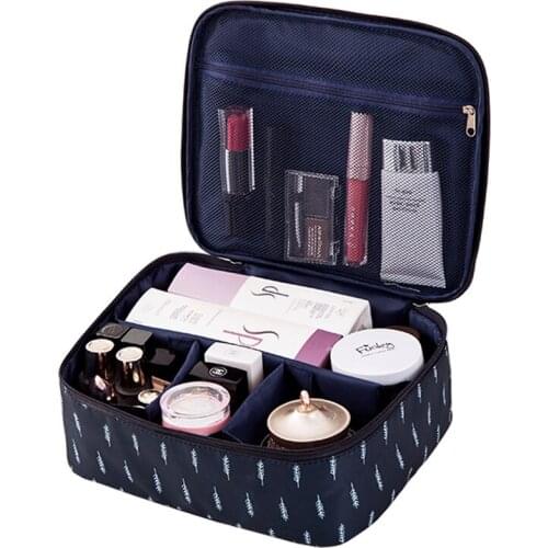 Brand New Travel Organizer Fashion Lady Cosmetics Cosmetic Bag Beautician Storage Bags Large Capacity Women Makeup Bag