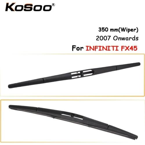 KOSOO Auto Rear Window Windshield Wiper Blades Arm Car Wiper Blade For Infiniti FX45,350mm 2007 Onwards,Car Accessories Styling
