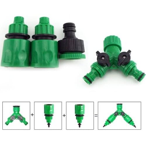 Garden Water Hose Connector 4/7mm 8/11mm 4/7 Hose Coupling Quick Adapter Diy Drip Irrigation Automatic Plant Watering System