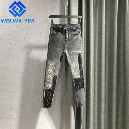 Женские джинсы стрейч WBLWX YIM China At AliExpress