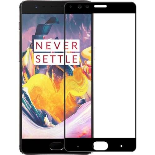 Tempered Glass For Oneplus 3T Screen Protector One Plus 3 3T A3000 A3010 5.5" Full Cover for Oneplus 3T 2.5D Curved Edge Film