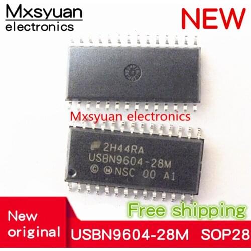 10pcs~50pcs/LOT USBN9604-28M USBN9604-28MX USBN9604-28MX/NOPB SOP28 New original