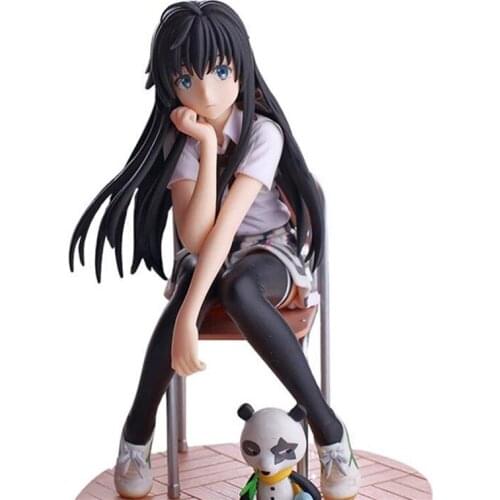 14cm Yukinoshita Yukino Anime Action Figure Toys My Teen Romantic Comedy SNAFU PVC Toy New Collection Figures Toys