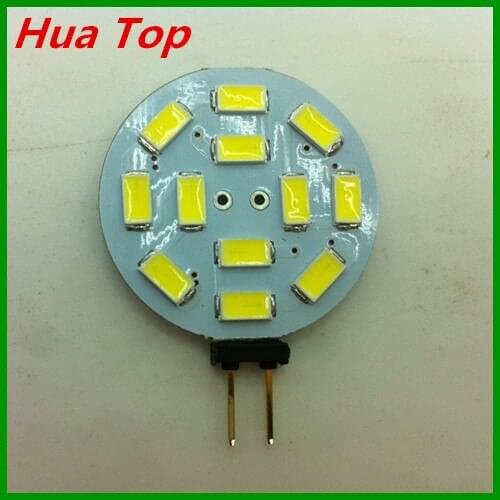 5pcs DC/12V G4 5730 12 epistar SMD 5630 LED Spotlight LED Crystal Light Warm white/ Cold white 4W 400Lumen ( Free Shipping )