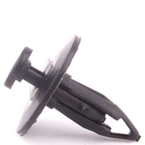 50pcs Black Nylon Splash Shield / Fascia Clips Clip For N802781-S / 14093088 Car Clip Auto Accessories
