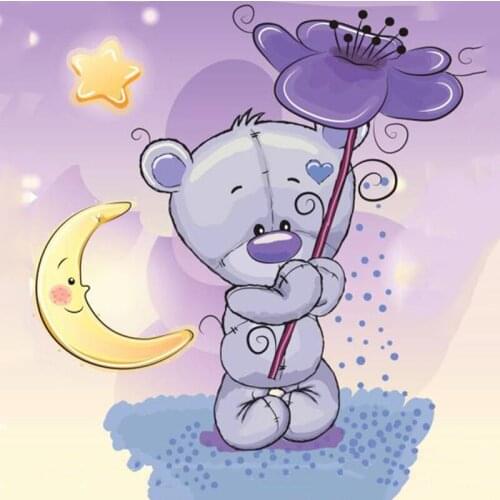 Full Square/Round Drill 5D DIY Diamond Painting "Cartoon bear" Embroidery Cross Stitch 3D Home Decor