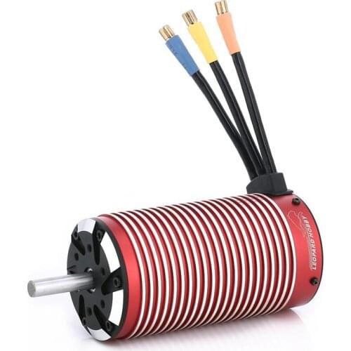 FATJAY Leopard Hobby LBP58110 brushless inrunner 4-poles sensorless 58110 780KV 950KV 4 pole motor for RC 1/5 car