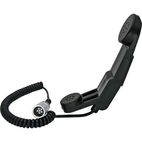 H250 handheld speaker microphone 6 pin PTT PRC PTT for tactical AN / PRC 152 152A 148 walkie talkie model Harris dummy case