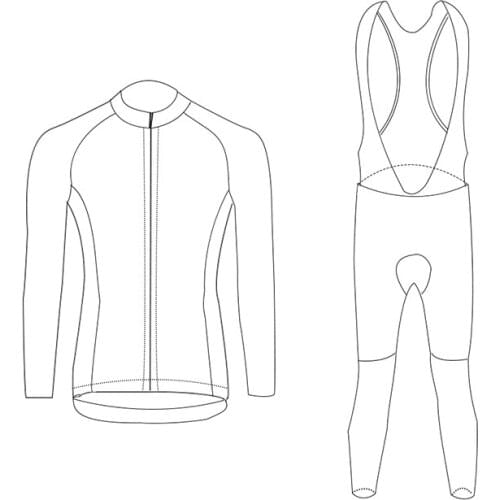 2021Champion mountain bike cycling uniform custom design ciclismo jersey sports team cycling jersey set Autumn winter Plush suit