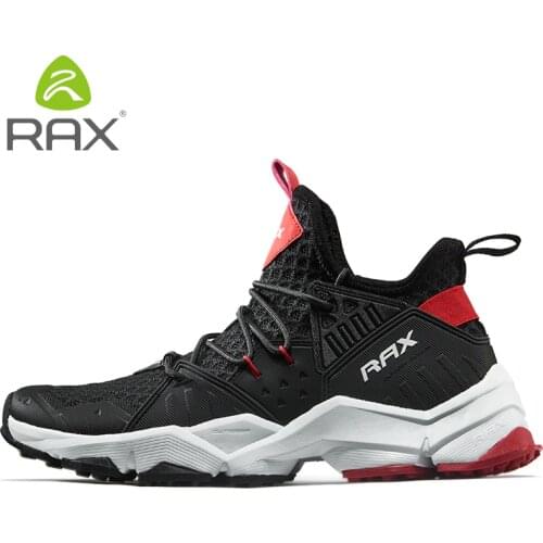 RAX Outdoor Breathable Hiking Shoes Men Lightweight Walking Trekking Sneakers Women Antiskid Mountain Climbing Shoes Waterproof