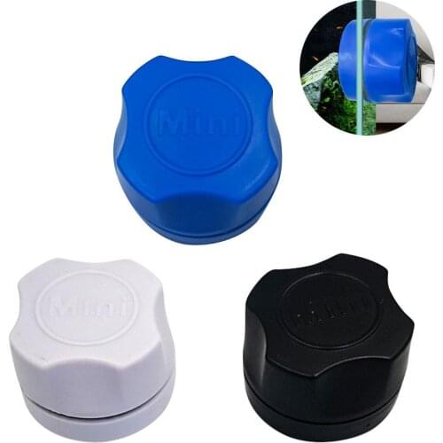 Aquarium Magnetic Brush Glass Floating Algae Scraper Curve Glass Cleaner Mini Scrubber Tool Fish Tank Glass Cleaning Magnet
