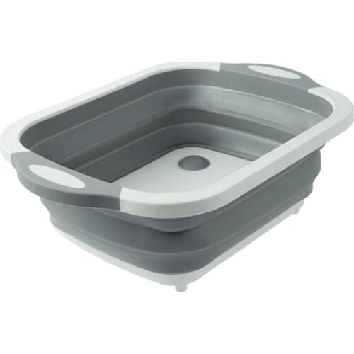 Multi-function Foldable Anti- Kitchen Gadget Dish Stand Chopping Board