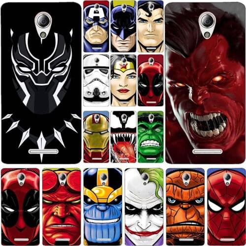Fashion hero Cover Case For Lenovo A2016 A1010 A Plus A1010a20 A2016A40 Fashion Pattern Painted Back Cover For Lenovo 1010