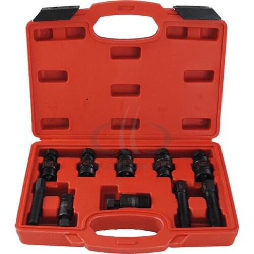 10Pc Motorcycle Flywheel Puller Set 15 Sizes Dirt Bikes ATVs Motorbike Flywheel Removal Tool Kit Universal Pulling Rrmover