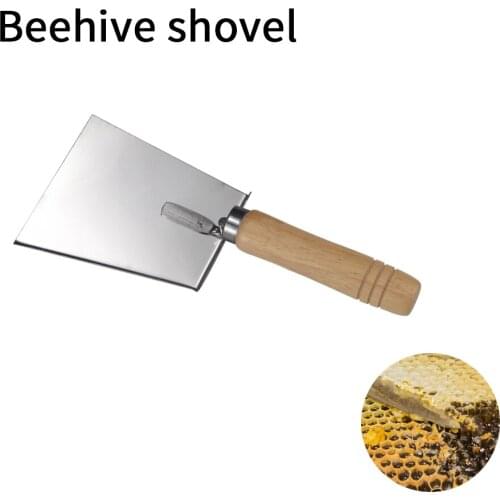 Beekeeping Product Beehive Shovel Bee Box Cleaning Stainless Steel Honey Scraper Cleaner Tools For Beekeeper Equipment