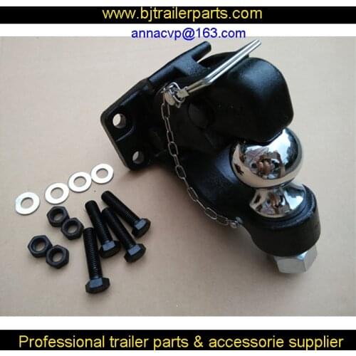 Pintle hook combo with 2" ball, trailer hitch towing Heavy duty 8 TON, trailer hitch ball ,trailer parts