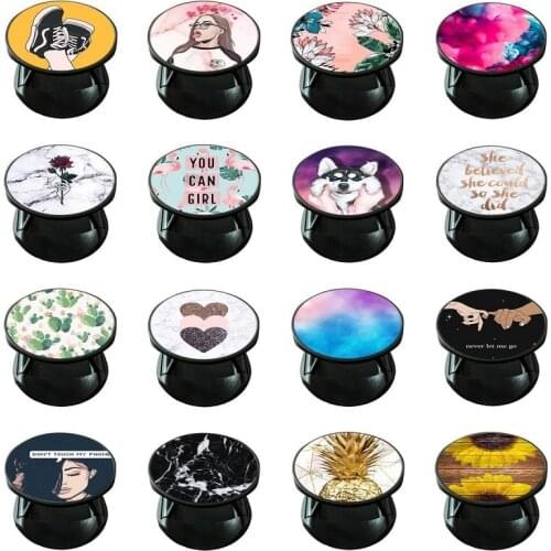 Top Phone Holder Finger Ring Grip Mount Round Lazy Stand For Smartphones and Tablets