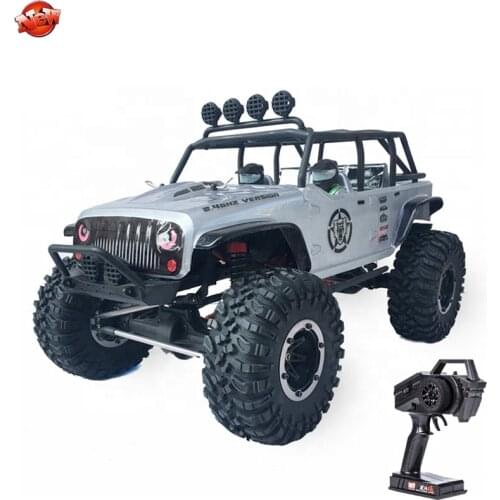 Professional Jeeps Rock Crawler Waterproof RC Car 1:10 Scale 4WD 2.4G 60 Trail Rigs Front Back Double Steer Off-Road RC Vehicle