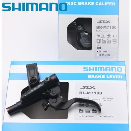 SHIMANO Original box SLX BL-M7100 Hydraulic Brake lever and SLX BR-M7100 clamp with J04C pads BR-M7120 with N04C made in japan