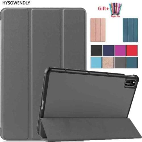 Slim Magnetic Flip Case for Huawei Honor Pad 10.4 V6 KRJ-W09 KRJ-AN00 Covers for MatePad 10.4 PU Leather Protective shell Fundas