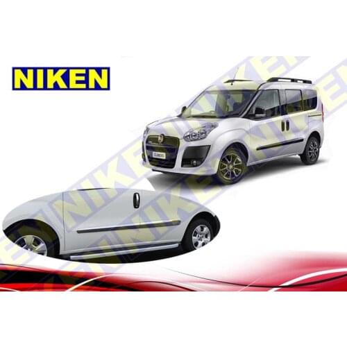 For Fiat Doblo Chrome Door Side Streamer 2010 2011 2012 2013 2014 2015 2015 4 Pieces Car Accessories Special Chrome Accessory