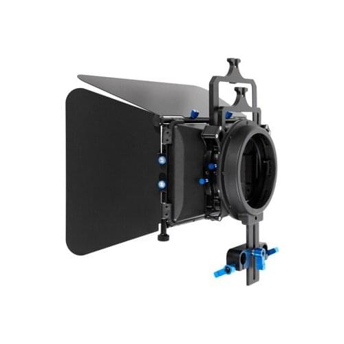 DSLR 15mm Rod pro 4*4 Matte Box Mattebox M3 For 15mm Rail Support System 5D2 5D3 6D