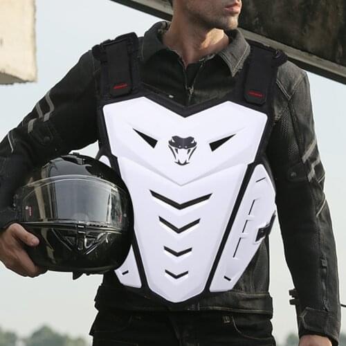 HEROBIKER Motorcycle Body Armor Motorcycle Jacket Motocross Moto Vest Back Chest Protector Off-Road Dirt Bike Protective Gear