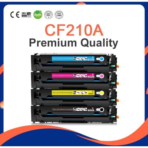 CAIGE CF210X 131A CF210A 131X Compatible Toner Cartridge Replacement for HP Laserjet Pro 200 Color MFP M276nw M251nw printer